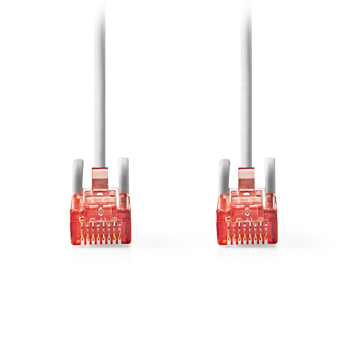 CAT6 network cable RJ45 male - RJ45 male U/UTP, 3.00m grey color. - NEDIS 233-2692