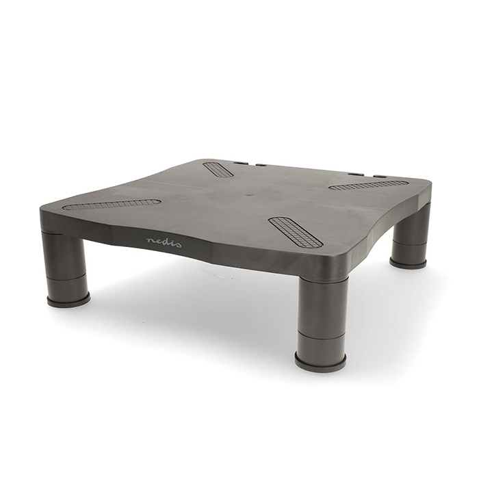 Universal monitor stand with carrying capacity 18kg and adjustable height. - NEDIS 233-2767