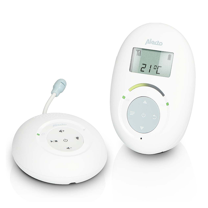 Full Eco DECT baby monitor white/blue. - ALECTO 245-0001