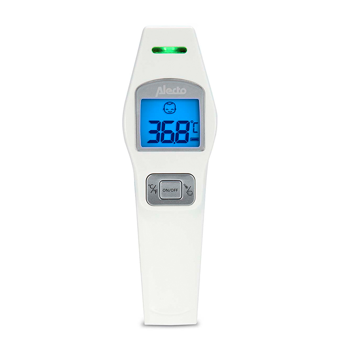 Forehead thermometer infrared, white color. - ALECTO 245-0002