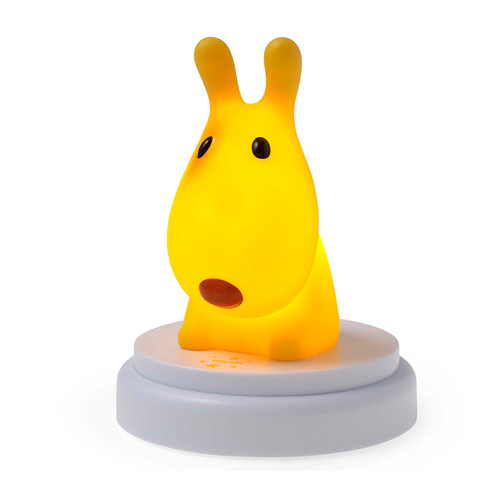 LED night light dog, yellow color. - ALECTO 245-0007