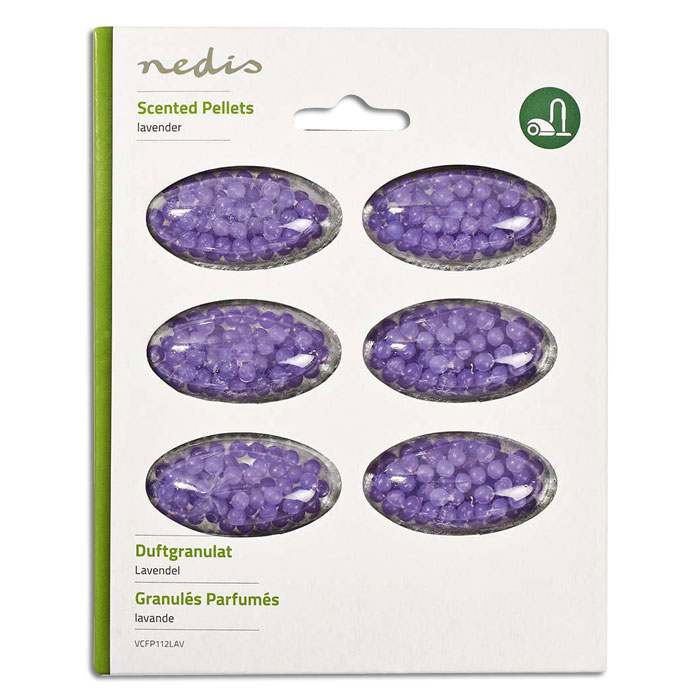 Vacuum Cleaner Fragrance Pearls, Lavender, 6 pieces. - NEDIS 233-0163