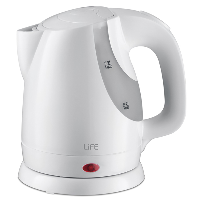 Electric kettle 0.9L, 1300W. - LIFE 221-0106