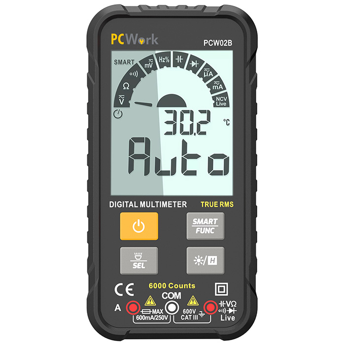 True RMS Smart Digital Pocket Multimeter - PCWork 240-0006