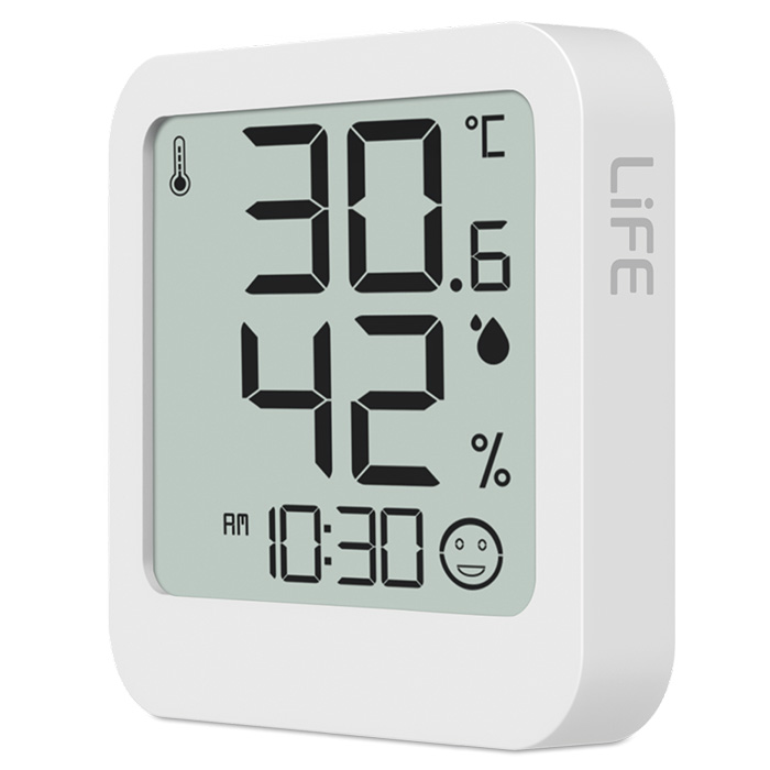 Digital indoor thermometer and hygrometer. - LIFE 221-0272