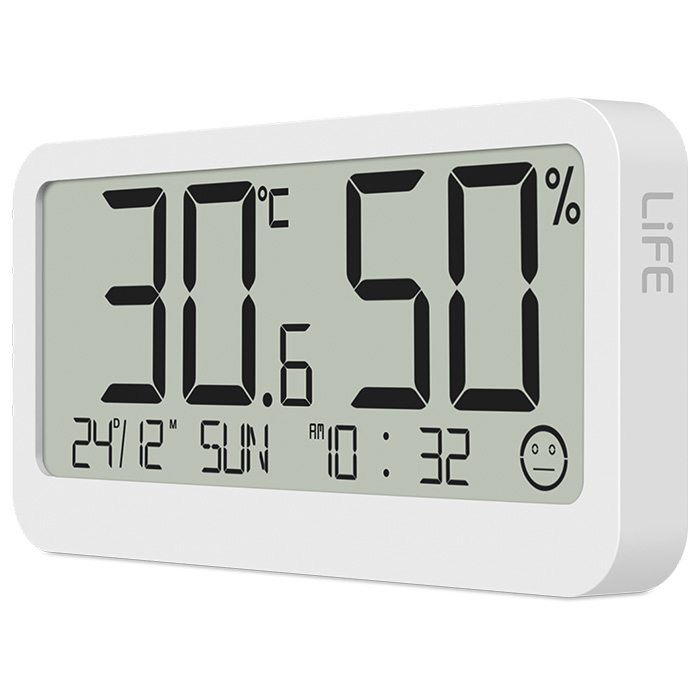 Digital indoor thermometer and hygrometer. - LIFE 221-0273
