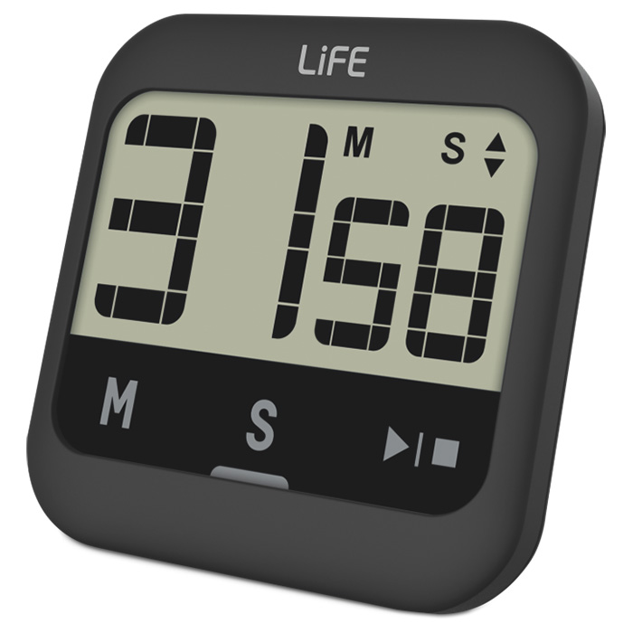 Digital kitchen timer with touch buttons. - LIFE 221-0274