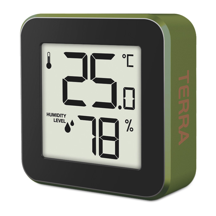 Digital indoor thermometer and hygrometer. - LIFE 221-0276