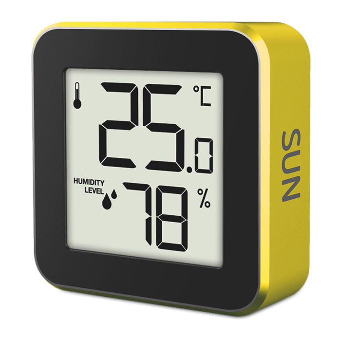 Digital indoor thermometer and hygrometer. - LIFE 221-0278