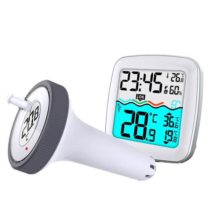 Wireless digital pool thermometer. - LIFE 221-0295