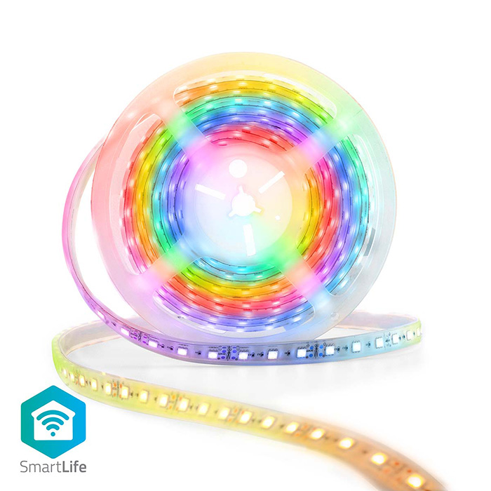 SmartLife Full Colour LED Strip Wi-Fi Multi Colour - NEDIS 233-2154