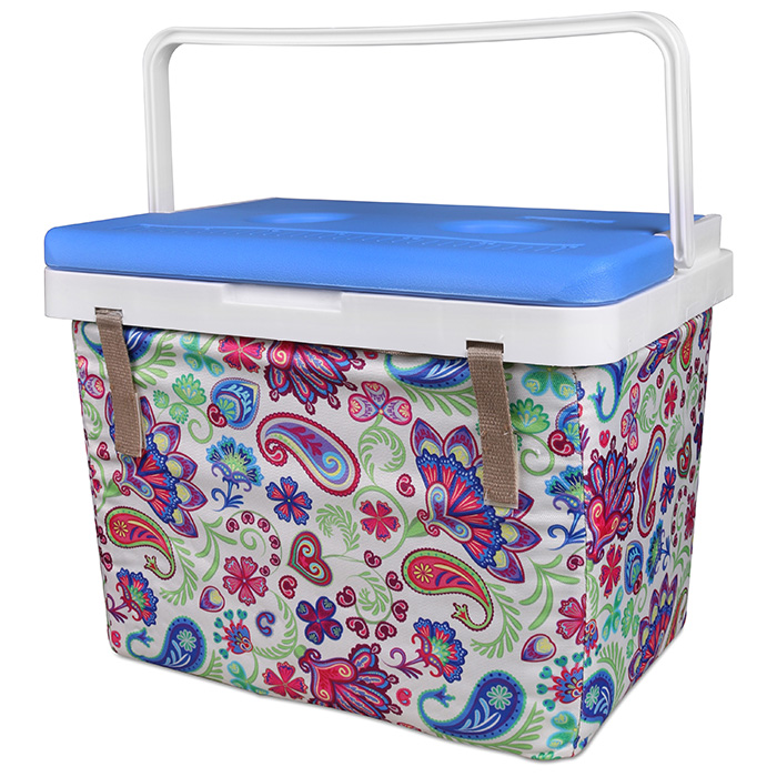 20L Cooler box with 2 cup holders. - Kaletermos 241-0007