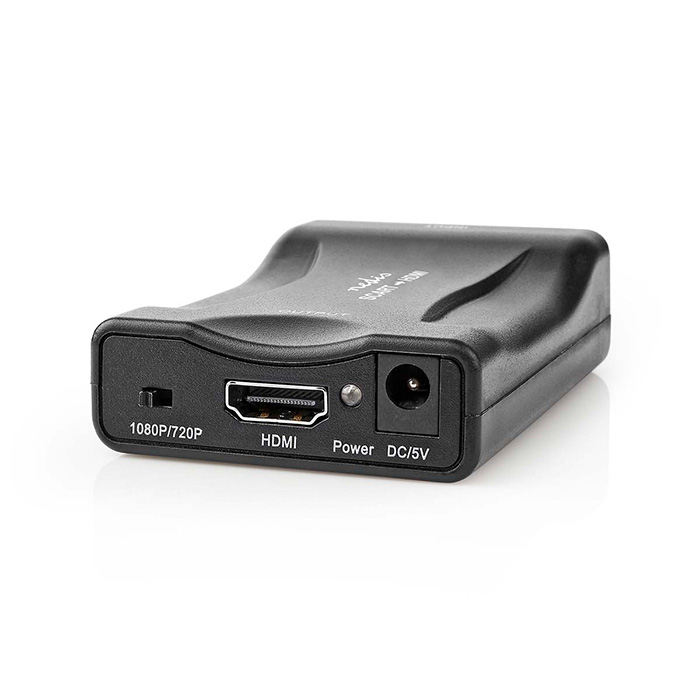 HDMI converter, SCART female - HDMI output, 1080p 1.2 Gbps. - NEDIS 233-2312