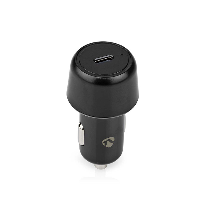 Car Charger 2.0 / 3.0A with port type: 1xUSB-C, 30W. - NEDIS 233-2333
