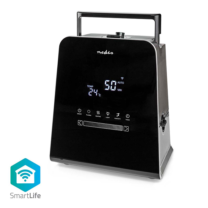 SmartLife Humidifier 5.5l with cool and warm mist, 30W. - NEDIS 233-2337
