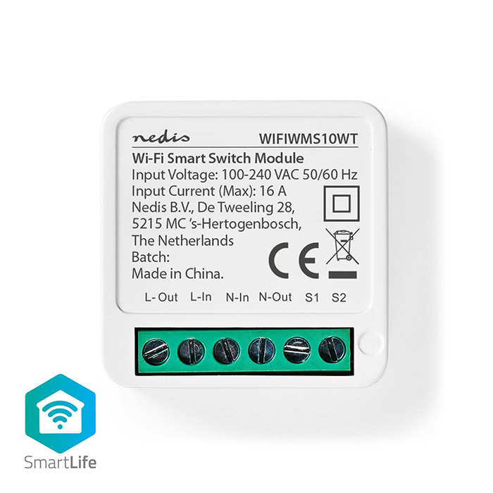 SmartLife Power Switch. - NEDIS 233-2371