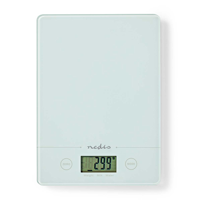 Digital kitchen scale, white. - NEDIS 233-2388