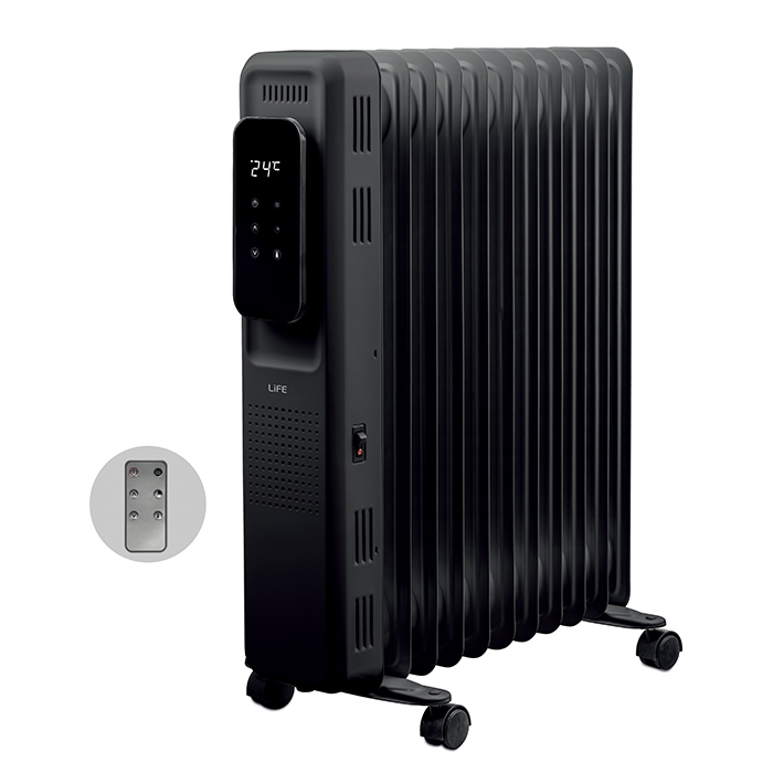 TUYA Smart Wi-Fi electric oil-filled radiator, 2500W. - LIFE 221-0375