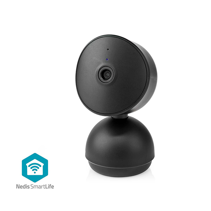 SmartLife Wi-Fi indoor camera Full HD 1080p with pan tilt, motion sensor and night vision. - NEDIS 233-2497