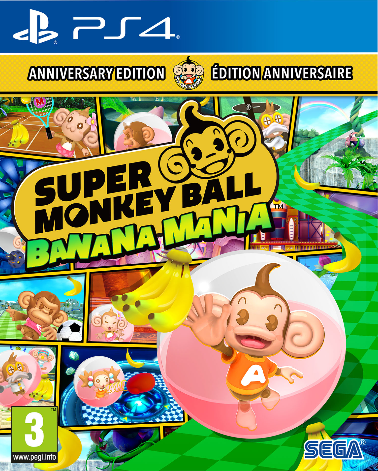 Super Monkey Ball Banana Mania Launch Edition PS4 - SEGA 1.12.01.01.041