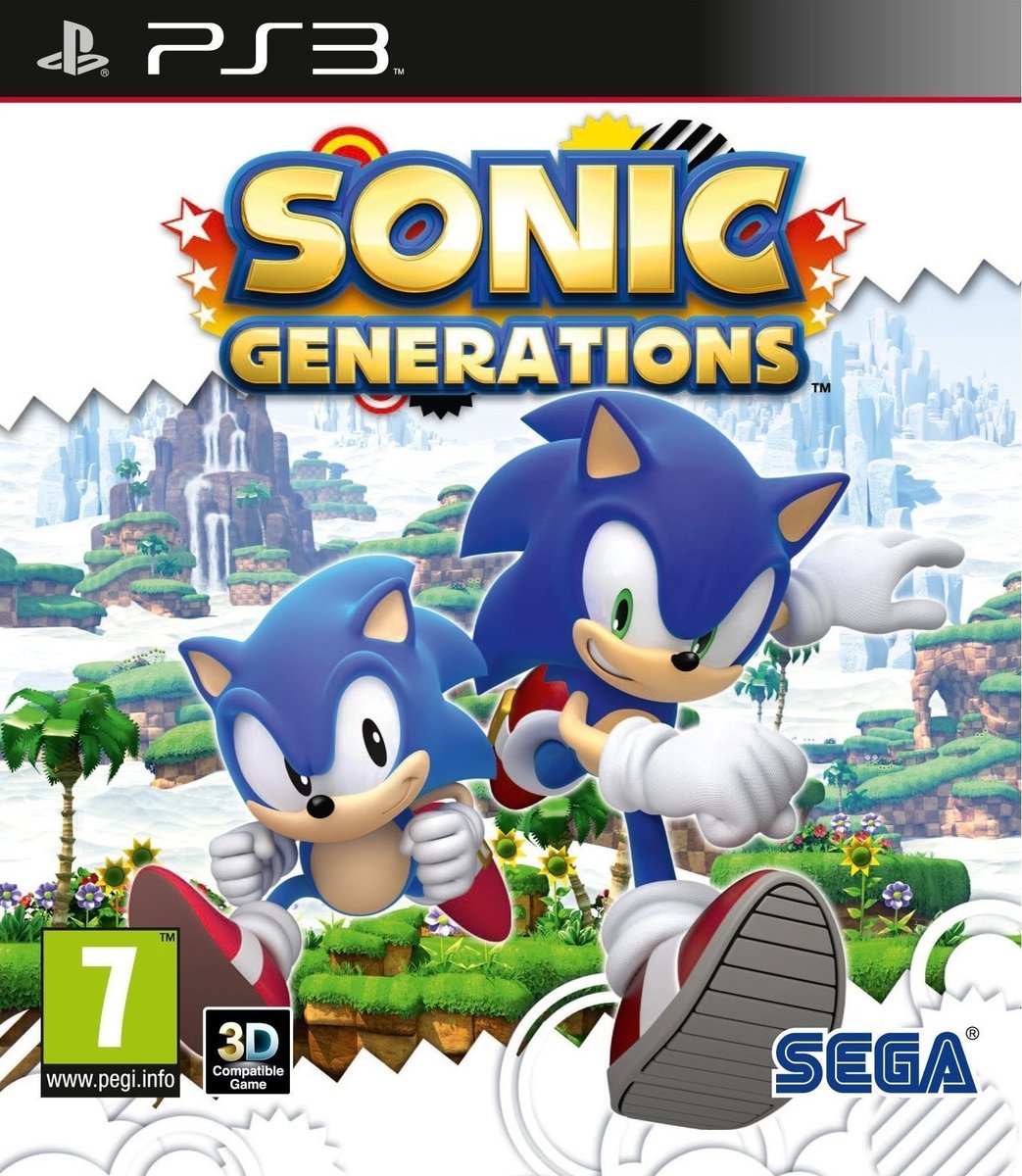 SONIC GENERATIONS PS3 - SEGA 1.14.01.14.002