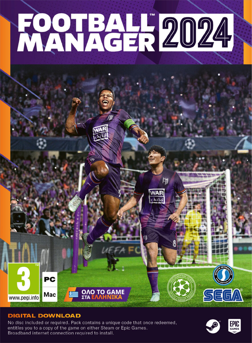 Football Manager 2024 PC (Code in Box) - SEGA 1.18.01.01.019