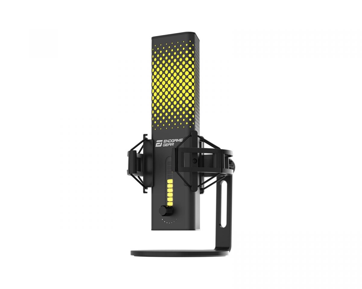 Endgame Gear Xstrm Microphone - black - Gold Plated - RGB - Noise Cancelation - Shock Mount - CASEKING 1.28.63.12.007