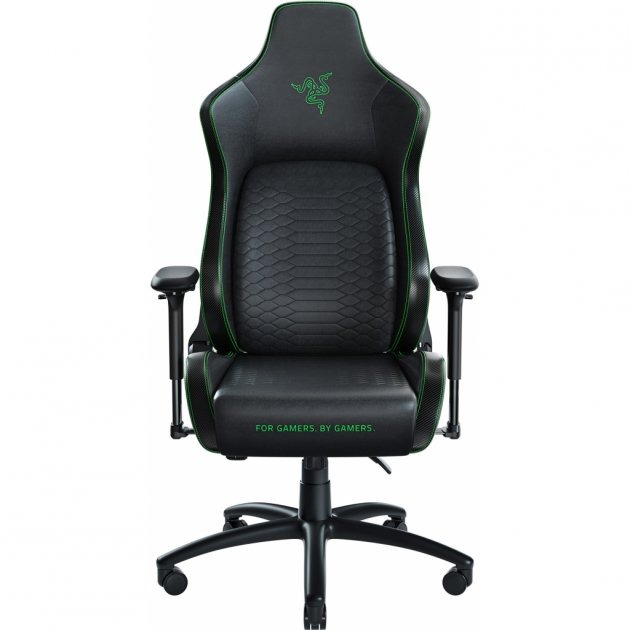 Razer ISKUR XL Green/Black - Gaming Chair - Lumbar Support - Synthetic Leather - Memory Foam Head - Razer 1.28.80.02.016