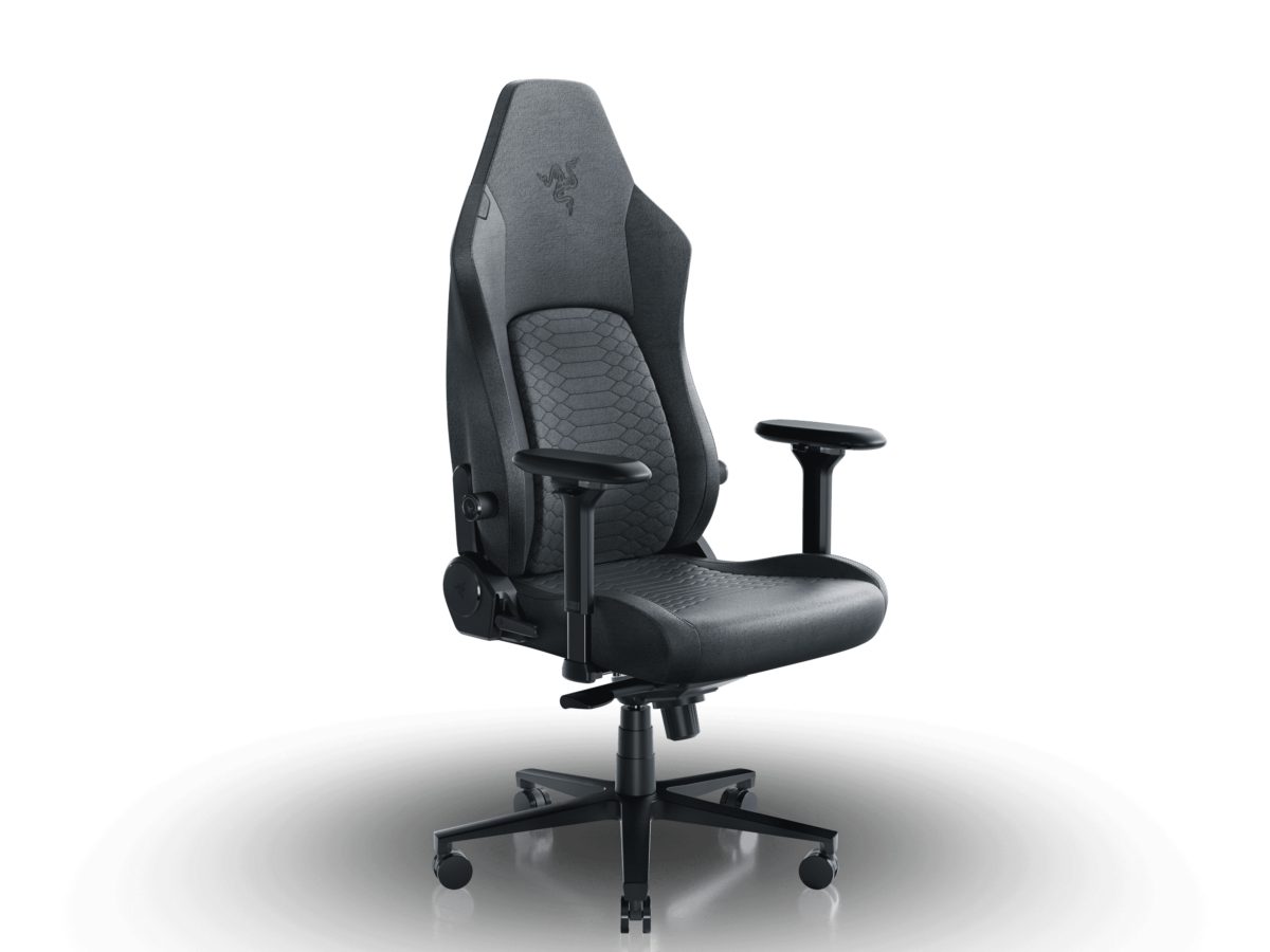 Razer ISKUR V2 Fabric - Dark Grey - Gaming Chair - Lumbar Support - Memory Foam Head Cushion - Razer 1.28.80.02.033