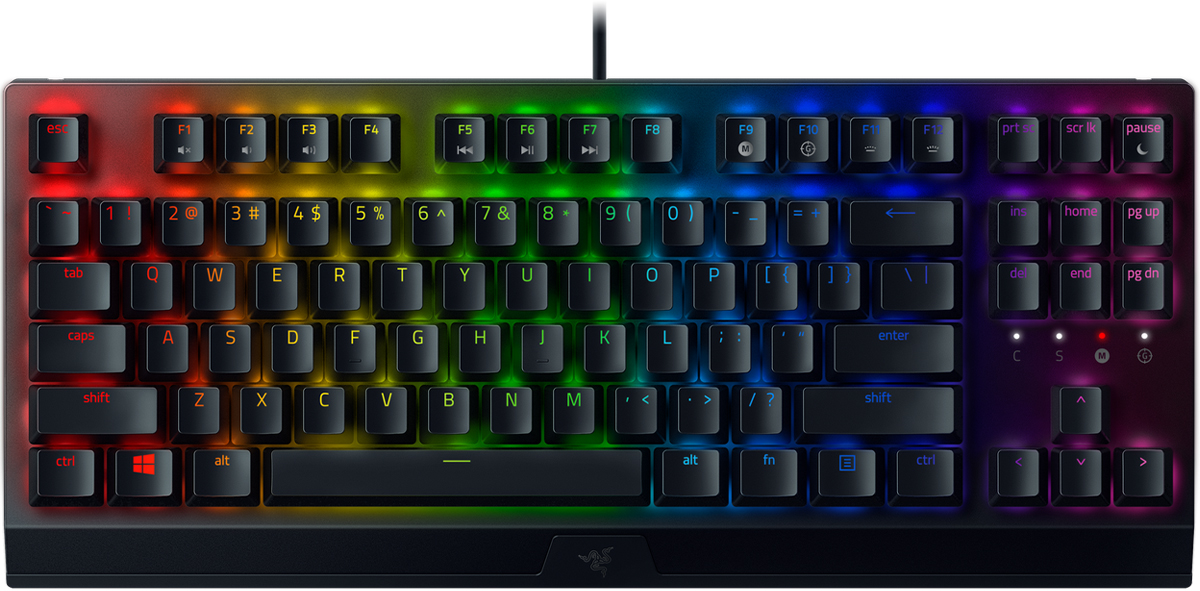 Razer BLACKWIDOW V3 TENKEYLESS - Yellow Switches - Mechanical Gaming Keyboard US Layout - Razer 1.28.80.11.090