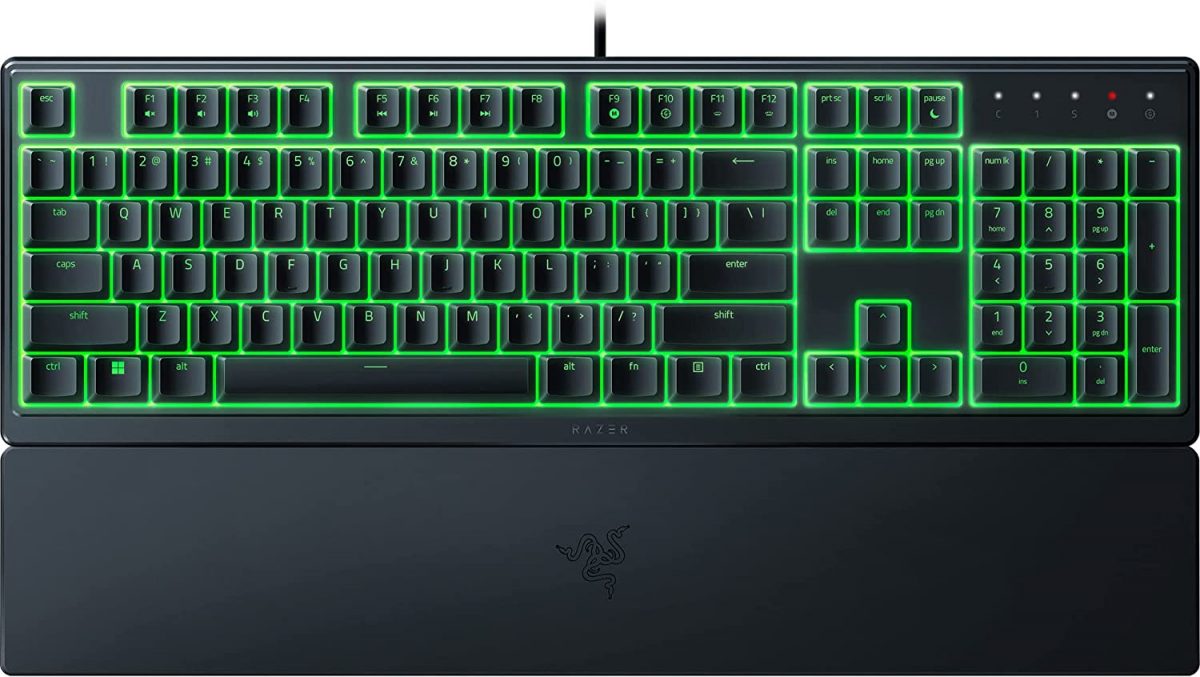Razer ORNATA V3 Χ Gaming Keyboard - Low Profile Membrane - Split Resist - RGB - US Layout - Razer 1.28.80.11.131