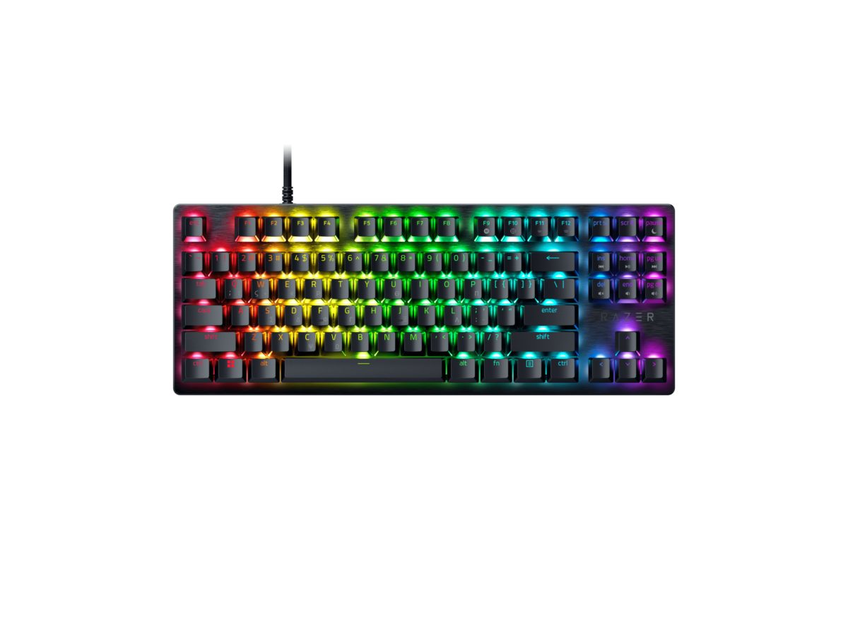 RAZER HUNTSMAN V3 X TENKEYLESS - GAMING RGB OPTICAL KEYBOARD (CLICKY PURPLE SWITCH) - GR LAYOUT - Razer 1.28.80.11.143