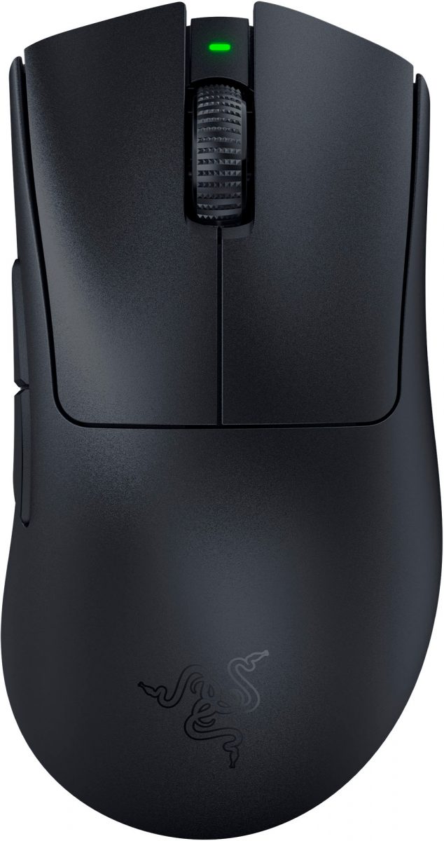 Razer DEATHADDER V3 PRO BLACK - 64g Wireless Gaming Mouse - Ergonomic - 90 Hours Battery - 30K DPI - Razer 1.28.80.12.126