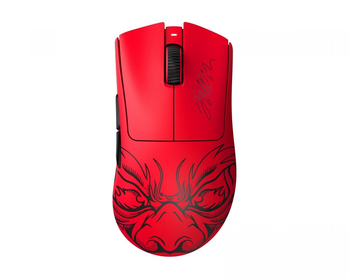 Razer DEATHADDER V3 PRO FAKER EDITION - 64g Wireless Gaming Mouse - 90 Hours Battery - 30K DPI - Razer 1.28.80.12.129