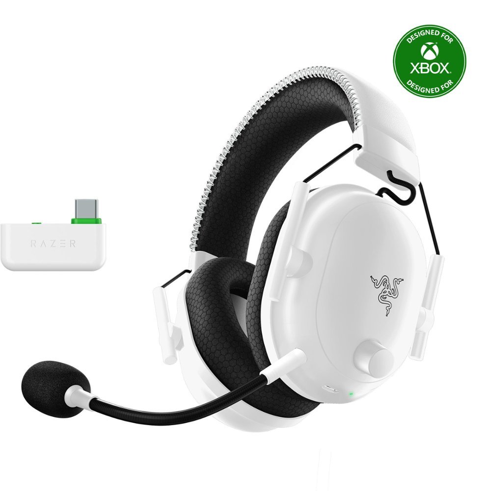 Razer BLACKSHARK V2 PRO White For XBOX – Wireless Gaming Headset – 70h Battery – 2.4GHz/BT - Razer 1.28.80.12.143