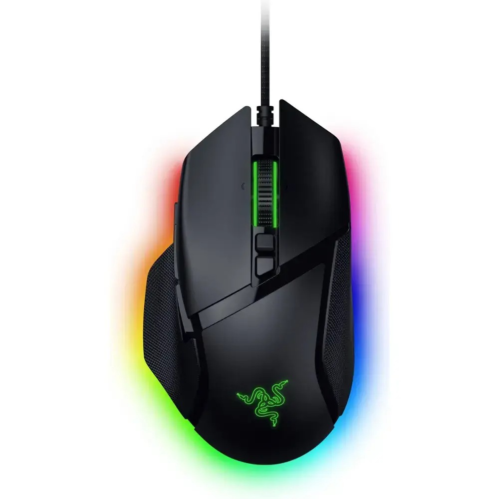 Razer BASILISK V3 35K BLACK - RGB Gaming Mouse - Optical Switches - Tilt Wheel - 11 Buttons - Razer 1.28.80.12.146