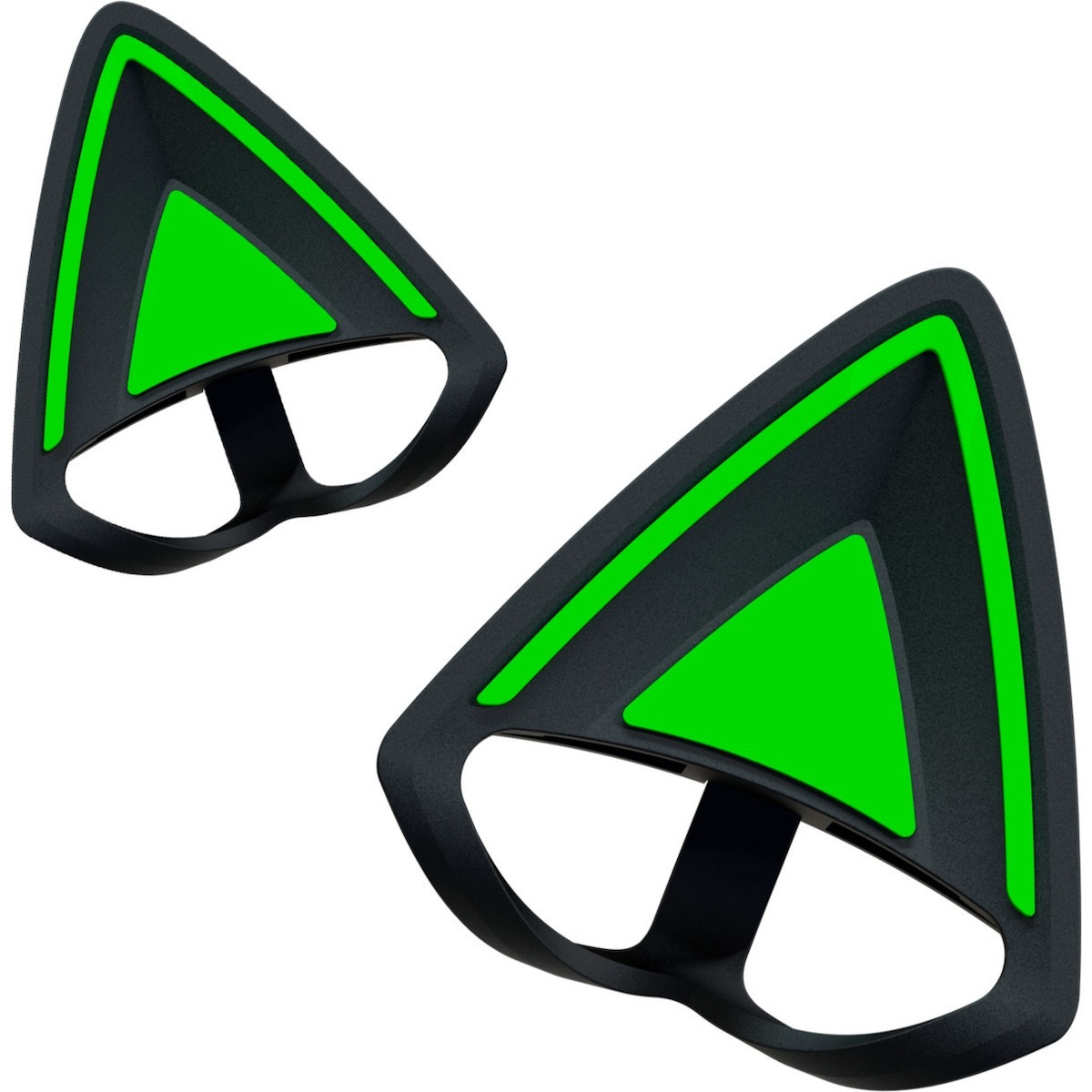 Razer Kitty Ears V2 Black - Clip on Cat Ear - Gaming Headsets / Headphones - Universal Fit - Razer 1.28.80.25.020