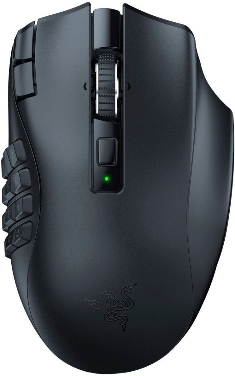 Razer NAGA V2 HYPERSPEED - Wireless MMO Gaming Mouse - 30K DPI - 2.4GHz / Bluetooth - 19 Buttons - Razer 1.28.80.26.211
