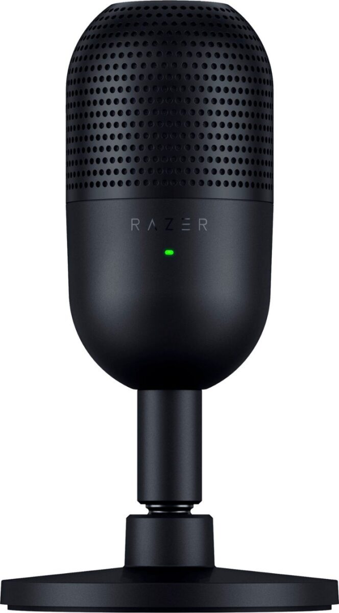 Razer SEIREN V3 MINI BLACK - USB Condenser Microphone -  Build-in Shock Absorb - Mute Button - Razer 1.28.80.26.264