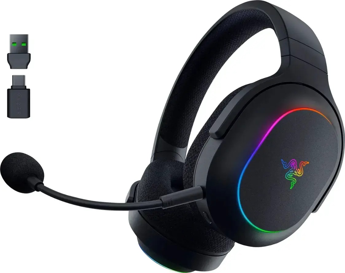 Razer BARRACUDA X Chroma - RGB Wireless & Bluetooth - PC/PS5/Switch/Android Gaming Headset - Razer 1.28.80.26.282