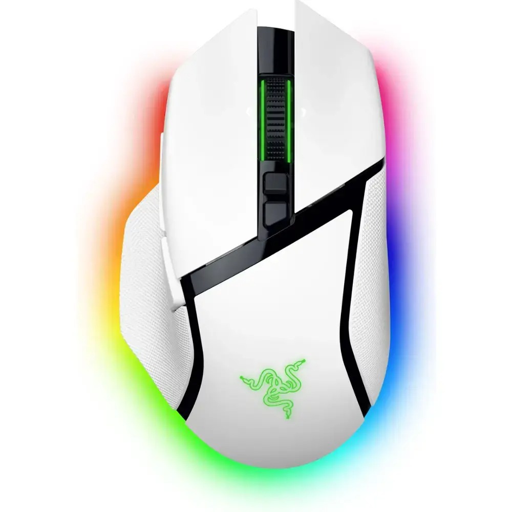 Razer BASILISK V3 PRO 35K WHITE WIRELESS - Optical Switches - Tilt Wheel - 11 Buttons - Razer 1.28.80.26.284