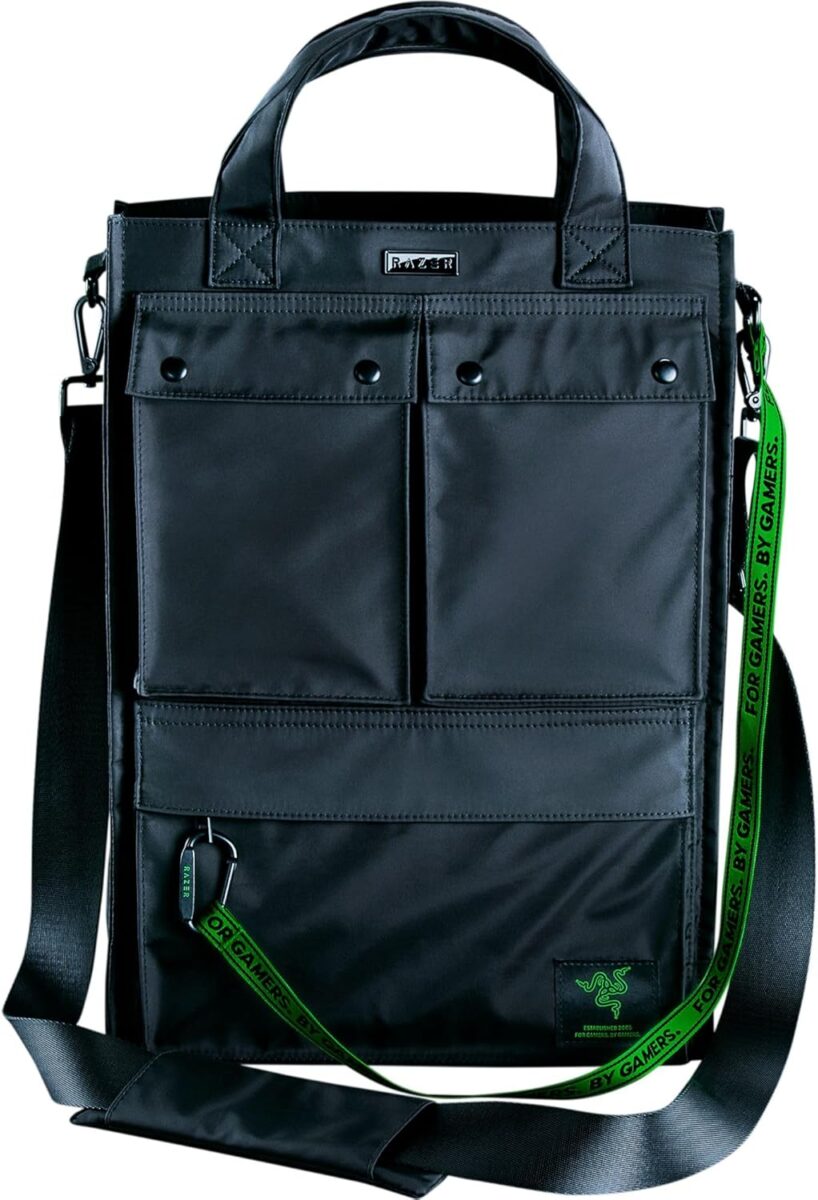 RAZER XANTHUS Crossbody Bag - Water-Repellent - 3 Inside / 3 Outside Pockets - Mini Pouch - Razer 1.40.80.09.013