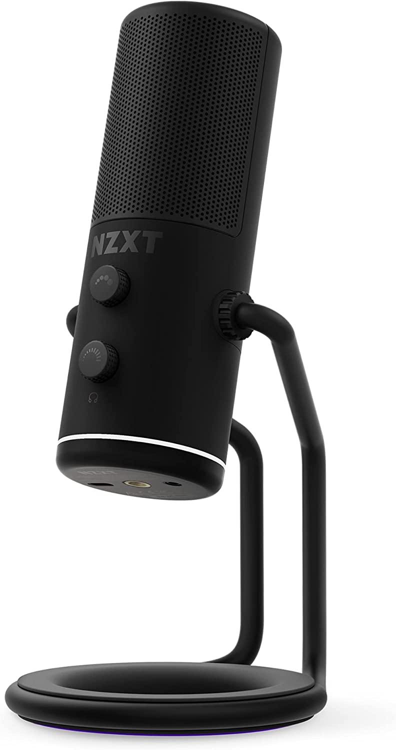 NZXT CAPSULE BLACK USB Microphone - NZXT 2.12.62.00.041