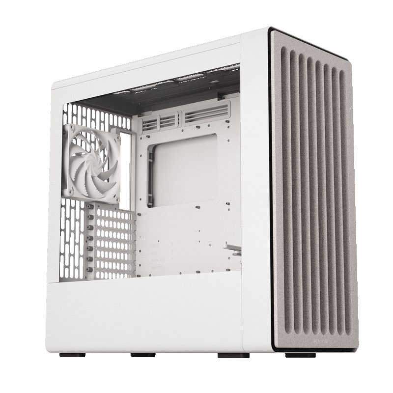HAVN BF 360 Flow White with 180mm fans - premium ATX mid-tower - Pro GamersWare 2.35.63.00.099