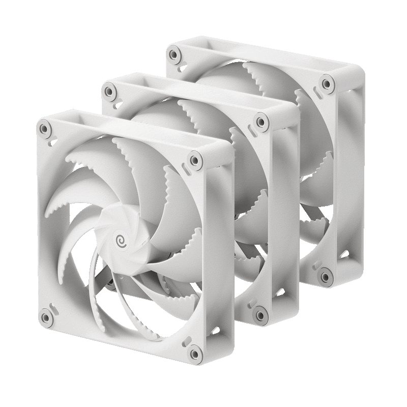 HAVN H14 Triple Pack White 140mm A-RGB Metal Core Case Fan - Pro GamersWare 2.35.63.00.106