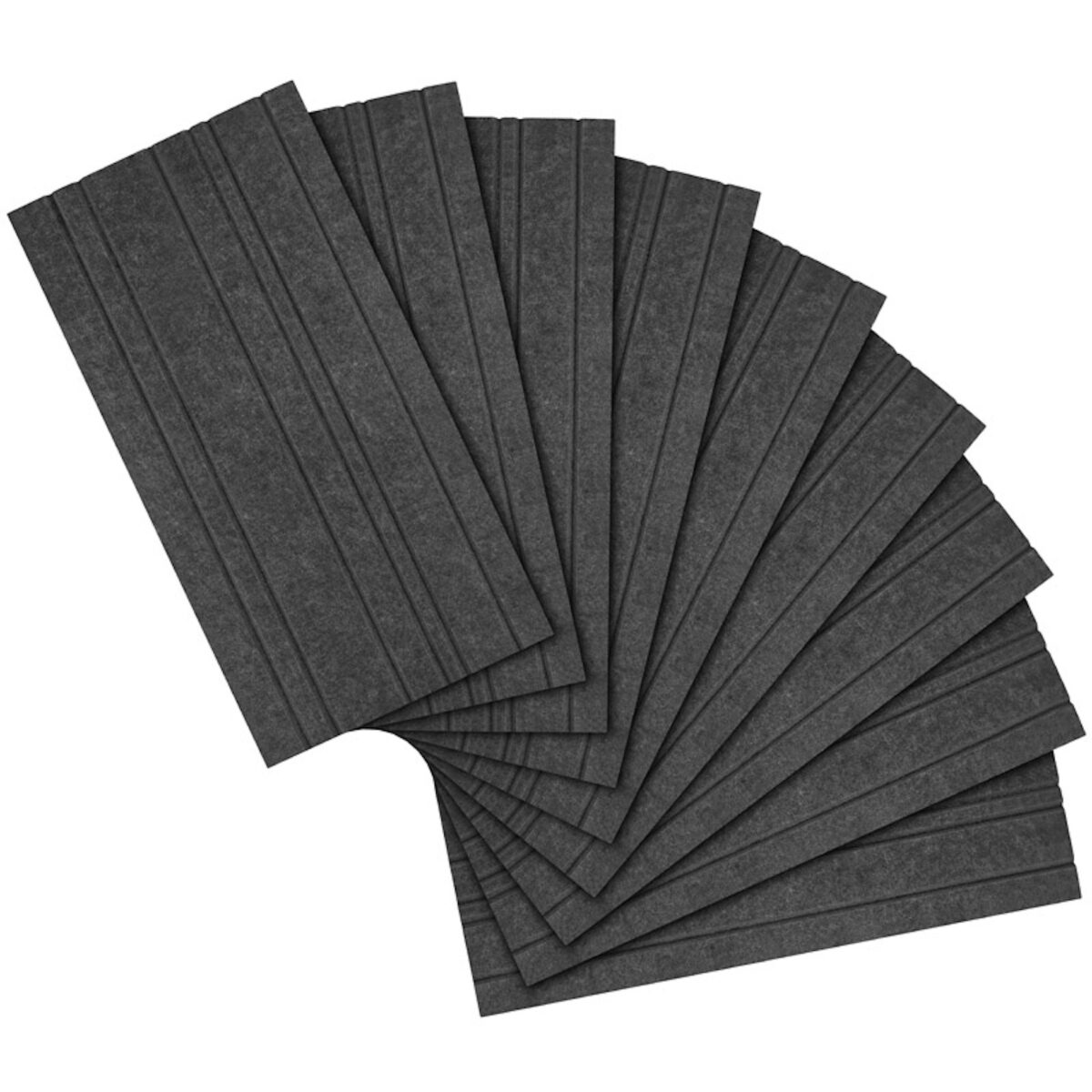 Streamplify ACOUSTIC PANEL - 9 Pack, grey 60x30cm, 12mm -20db noise reduction - Pro GamersWare 2.35.63.03.008