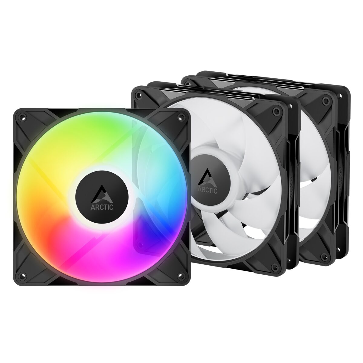 Arctic P14 Pro A-RGB - 3 Pack - PWM 140mm Case Fan Value Pack - max 2500 RPM - PWM regulated - Arctic 2.35.64.00.154