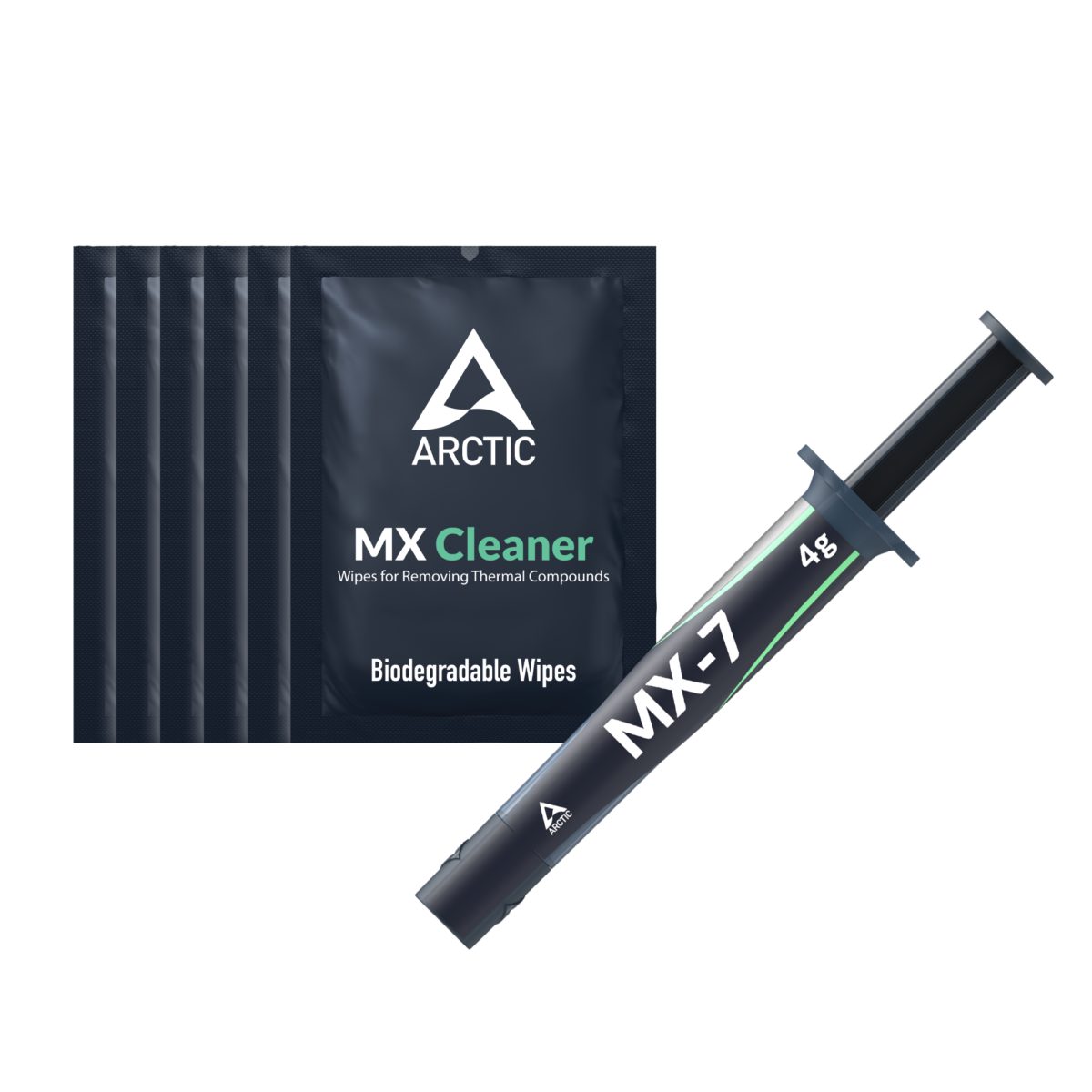 ARCTIC MX-7 (4g) with 6pcs MX Cleaner - High Performance Thermal Compound - Arctic 2.35.64.01.046