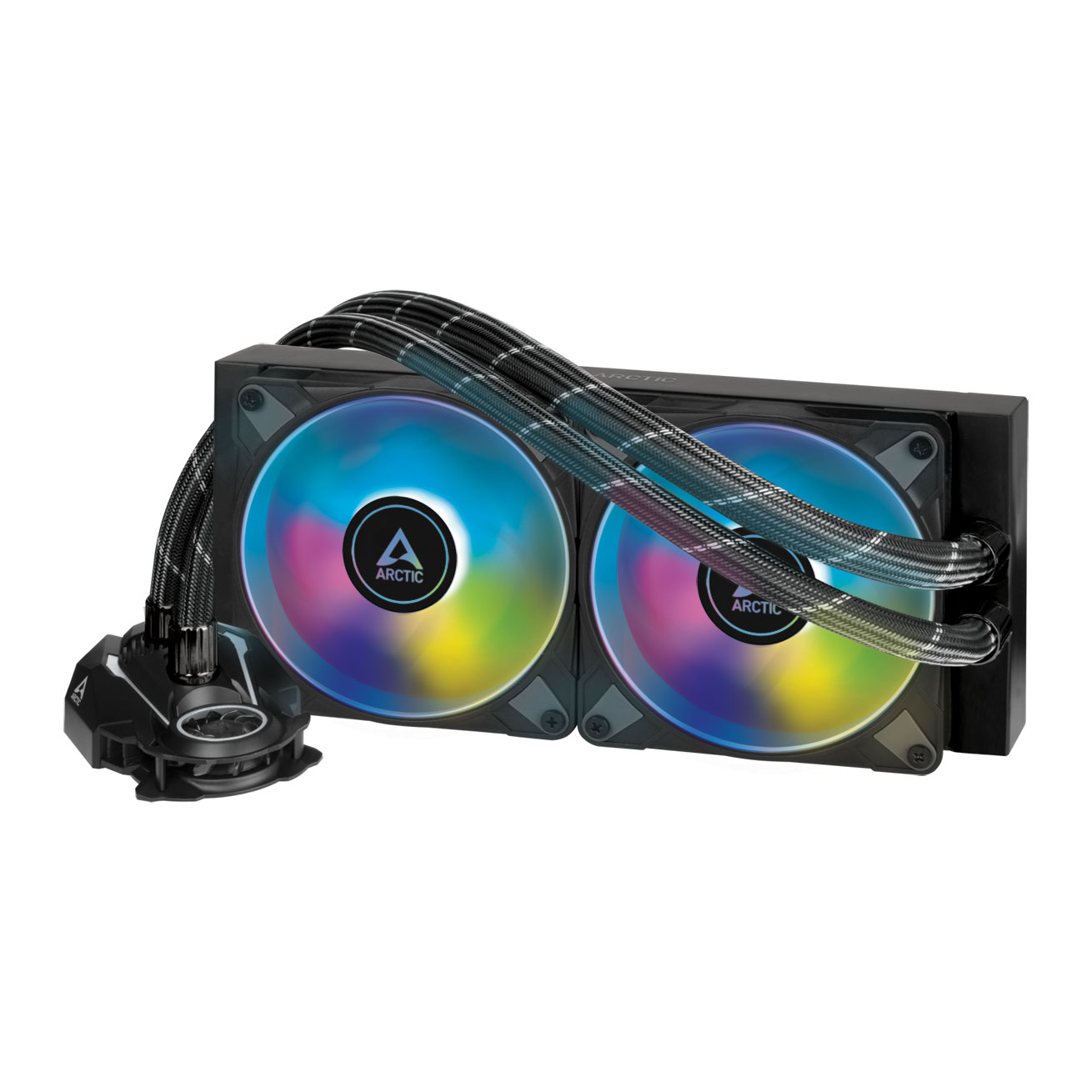 Arctic Liquid Freezer II - 240 A-RGB Black W/ Controller : All-in-One CPU Water Cooler with 240mm ra - Arctic 2.35.64.03.007