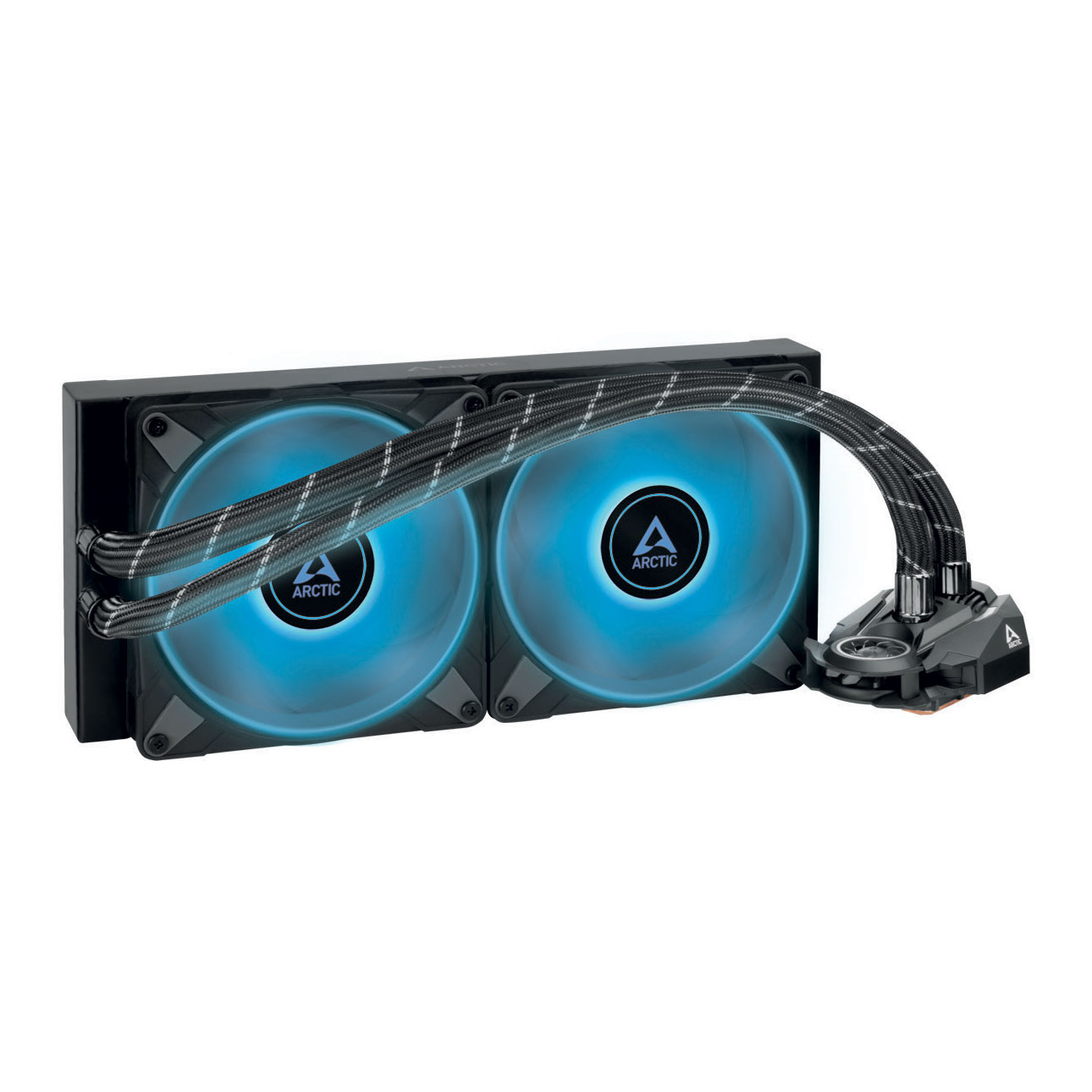 Arctic Liquid Freezer II - 280 RGB : All-in-One CPU Water Cooler with 280mm radiator and 2x P14 PWM - Arctic 2.35.64.03.011